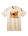 Montezuma Castle Watercolor - Premium Adult T-Shirt for Art Enthusiasts-Mens T-shirts-TooLoud-Natural-Small-Davson Sales