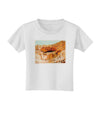 Montezuma Castle Watercolor Toddler T-Shirt-Toddler T-Shirt-TooLoud-White-2T-Davson Sales