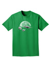 Moon Dream Earth Adult Dark T-Shirt-Mens T-Shirt-TooLoud-Kelly-Green-Small-Davson Sales