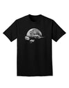 Moon Dream Earth Adult Dark T-Shirt-Mens T-Shirt-TooLoud-Black-Small-Davson Sales