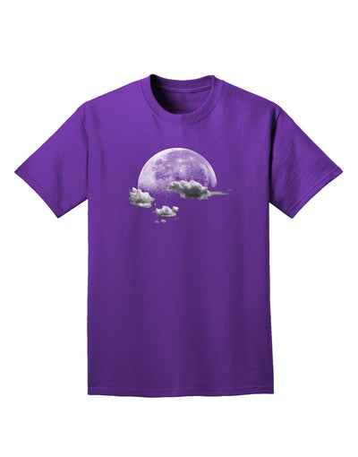 Moon Dream Earth Adult Dark T-Shirt-Mens T-Shirt-TooLoud-Purple-Small-Davson Sales