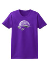 Moon Dream Earth Womens Dark T-Shirt-TooLoud-Purple-X-Small-Davson Sales