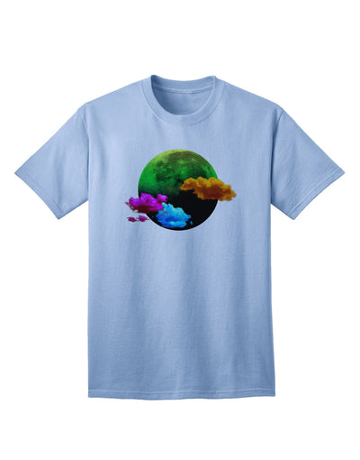 Moon Dream Hallucination Premium Adult T-Shirt - A Unique Expression of Style-Mens T-shirts-TooLoud-Light-Blue-Small-Davson Sales