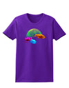 Moon Dream Hallucination Womens Dark T-Shirt-TooLoud-Purple-X-Small-Davson Sales