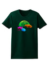 Moon Dream Hallucination Womens Dark T-Shirt-TooLoud-Forest-Green-Small-Davson Sales