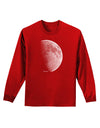 Moon Shadow Adult Long Sleeve Dark T-Shirt-TooLoud-Red-Small-Davson Sales