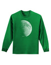 Moon Shadow Adult Long Sleeve Dark T-Shirt-TooLoud-Kelly-Green-Small-Davson Sales