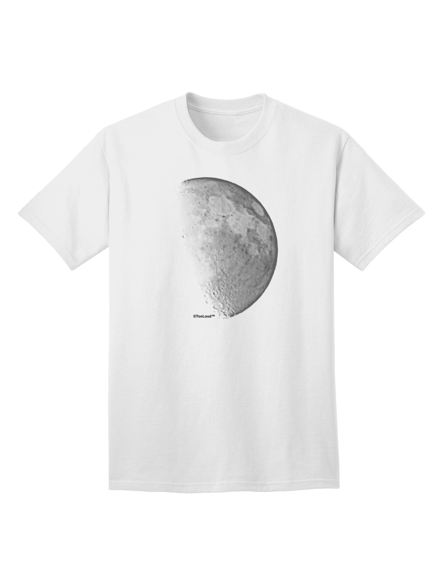 Moon Shadow Adult T-Shirt-Mens T-Shirt-TooLoud-White-Small-Davson Sales