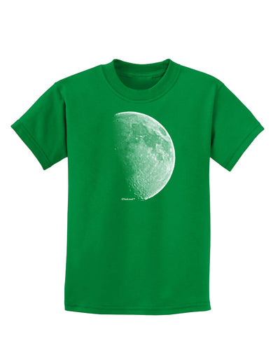 Moon Shadow Childrens Dark T-Shirt-Childrens T-Shirt-TooLoud-Kelly-Green-X-Small-Davson Sales