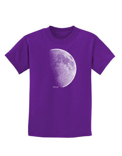 Moon Shadow Childrens Dark T-Shirt-Childrens T-Shirt-TooLoud-Purple-X-Small-Davson Sales