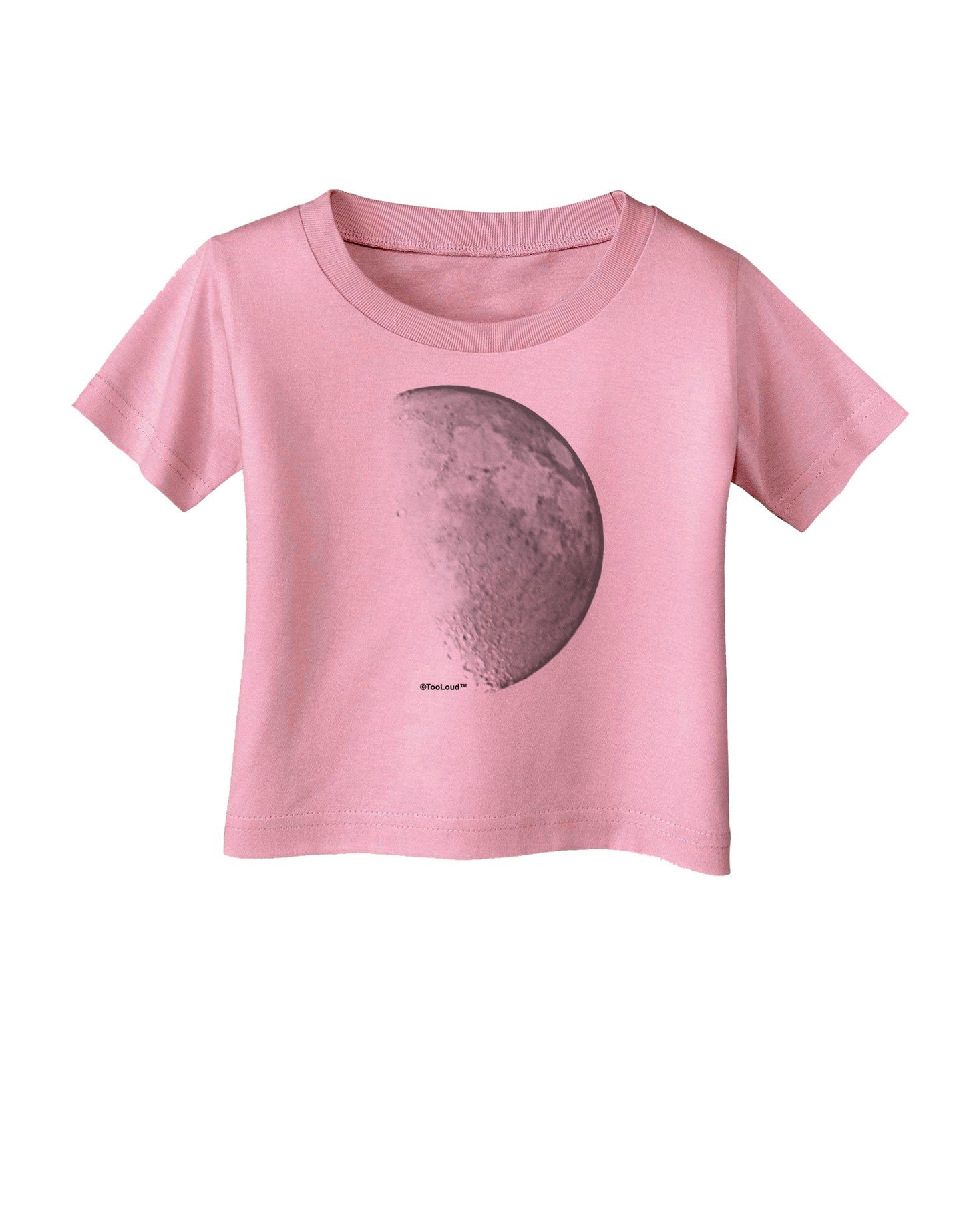 Moon Shadow Infant T-Shirt-Infant T-Shirt-TooLoud-Candy-Pink-06-Months-Davson Sales