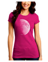 Moon Shadow Juniors Crew Dark T-Shirt-T-Shirts Juniors Tops-TooLoud-Hot-Pink-Juniors Fitted Small-Davson Sales