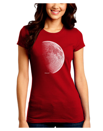 Moon Shadow Juniors Crew Dark T-Shirt-T-Shirts Juniors Tops-TooLoud-Red-Juniors Fitted Small-Davson Sales