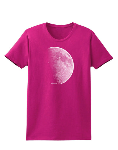 Moon Shadow Womens Dark T-Shirt-TooLoud-Hot-Pink-Small-Davson Sales