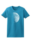 Moon Shadow Womens Dark T-Shirt-TooLoud-Turquoise-X-Small-Davson Sales