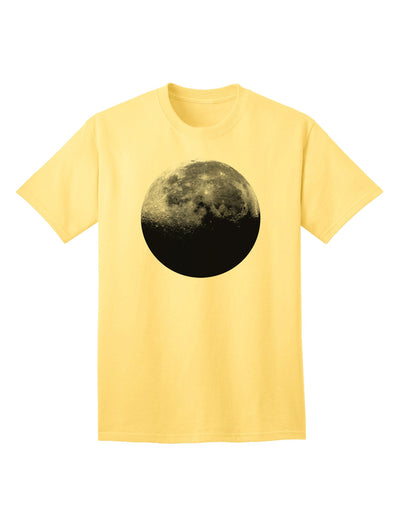 Moon of Earth Premium Adult T-Shirt - Exclusively for Ecommerce Shoppers-Mens T-shirts-TooLoud-Yellow-Small-Davson Sales