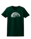 Moon of Earth Womens Dark T-Shirt-TooLoud-Forest-Green-Small-Davson Sales