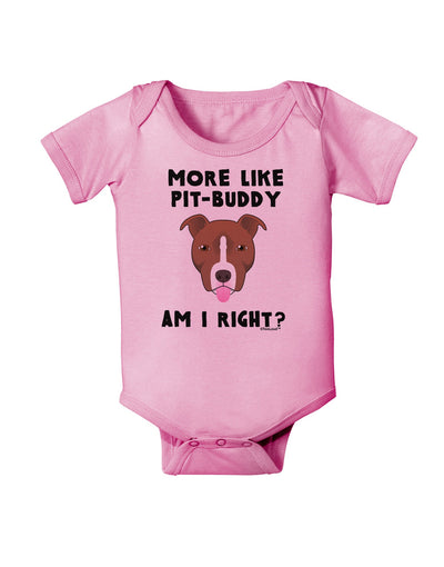 More Like Pit Buddy Baby Romper Bodysuit-Baby Romper-TooLoud-Pink-06-Months-Davson Sales