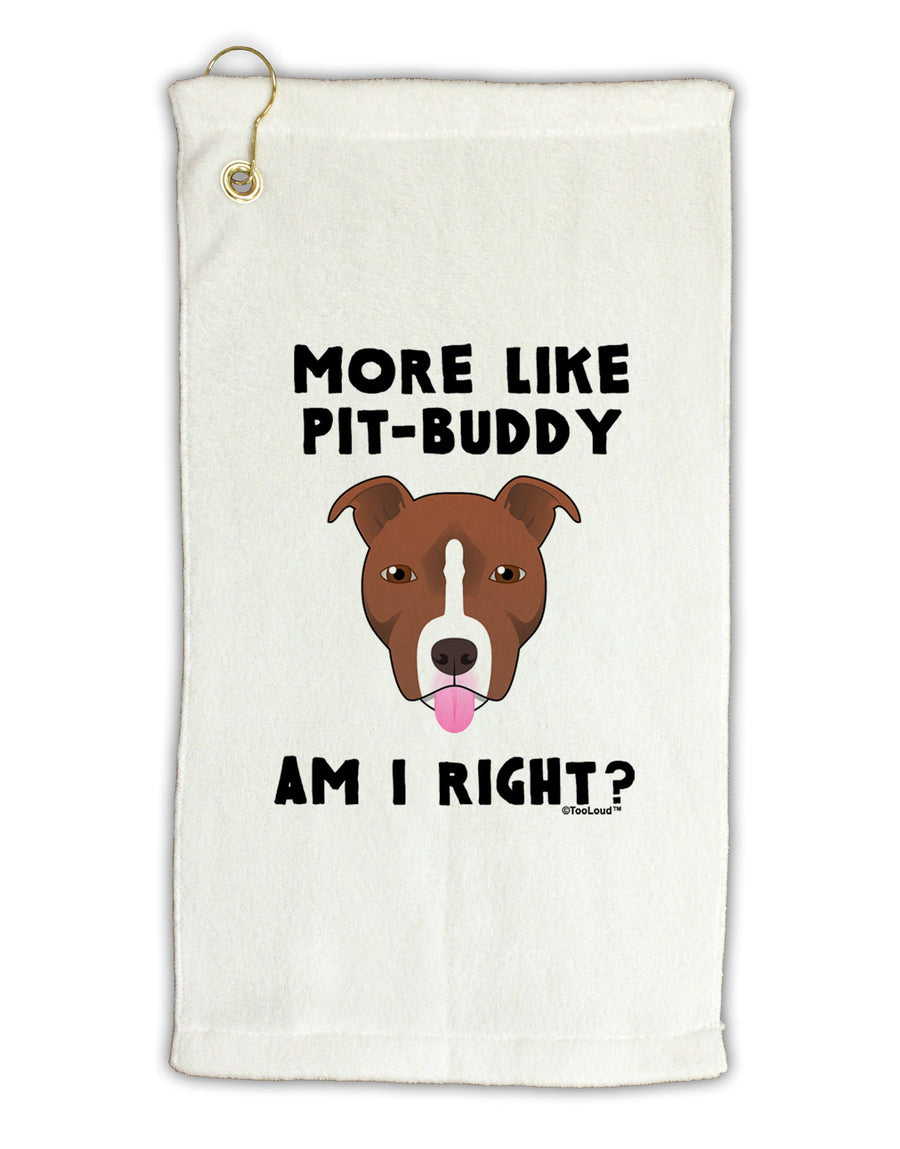 More Like Pit Buddy Micro Terry Gromet Golf Towel 16 x 25 inch by TooLoud-Golf Towel-TooLoud-White-Davson Sales