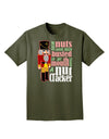 More Nuts Busted - My Mouth Adult Dark T-Shirt-Mens T-Shirt-TooLoud-Military-Green-Small-Davson Sales