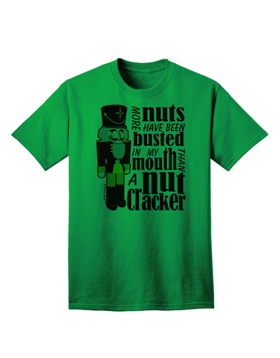 More Nuts Busted - My Mouth Adult T-Shirt-Mens T-Shirt-TooLoud-Kelly-Green-Small-Davson Sales