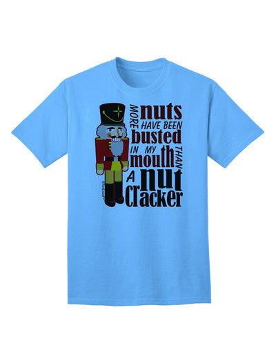 More Nuts Busted - My Mouth Adult T-Shirt-Mens T-Shirt-TooLoud-Aquatic-Blue-Small-Davson Sales