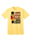 More Nuts Busted - My Mouth Adult T-Shirt-Mens T-Shirt-TooLoud-Yellow-Small-Davson Sales