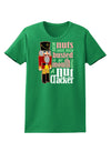 More Nuts Busted - My Mouth Womens Dark T-Shirt-TooLoud-Kelly-Green-X-Small-Davson Sales