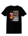 More Nuts Busted - My Mouth Womens Dark T-Shirt-TooLoud-Black-X-Small-Davson Sales