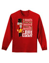 More Nuts Busted - Your Mouth Adult Long Sleeve Dark T-Shirt-TooLoud-Red-Small-Davson Sales