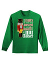 More Nuts Busted - Your Mouth Adult Long Sleeve Dark T-Shirt-TooLoud-Kelly-Green-Small-Davson Sales