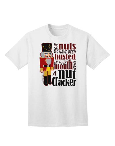 More Nuts Busted - Your Mouth Adult T-Shirt-Mens T-Shirt-TooLoud-White-Small-Davson Sales