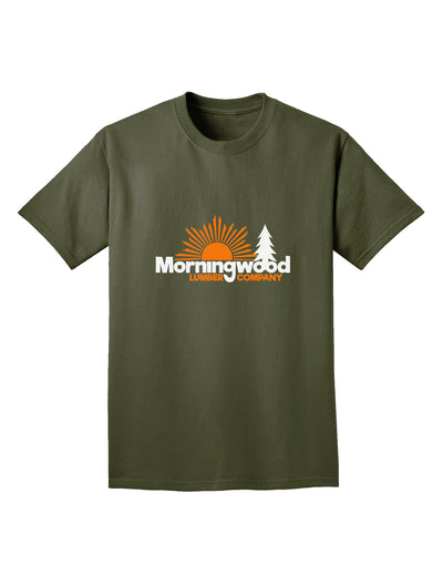 Morningwood Company Funny Adult Dark T-Shirt by TooLoud-Mens T-Shirt-TooLoud-Military-Green-Small-Davson Sales