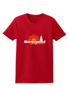 Morningwood Company Funny Womens Dark T-Shirt by TooLoud-TooLoud-Red-X-Small-Davson Sales