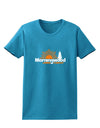 Morningwood Company Funny Womens Dark T-Shirt by TooLoud-TooLoud-Turquoise-X-Small-Davson Sales