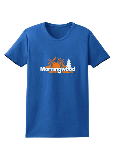 Morningwood Company Funny Womens Dark T-Shirt by TooLoud-TooLoud-Royal-Blue-X-Small-Davson Sales