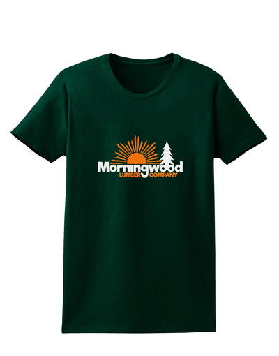 Morningwood Company Funny Womens Dark T-Shirt by TooLoud-TooLoud-Forest-Green-Small-Davson Sales