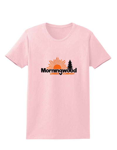 Morningwood Company Funny Womens T-Shirt by TooLoud-TooLoud-PalePink-X-Small-Davson Sales