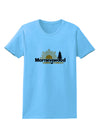 Morningwood Company Funny Womens T-Shirt by TooLoud-TooLoud-Aquatic-Blue-X-Small-Davson Sales