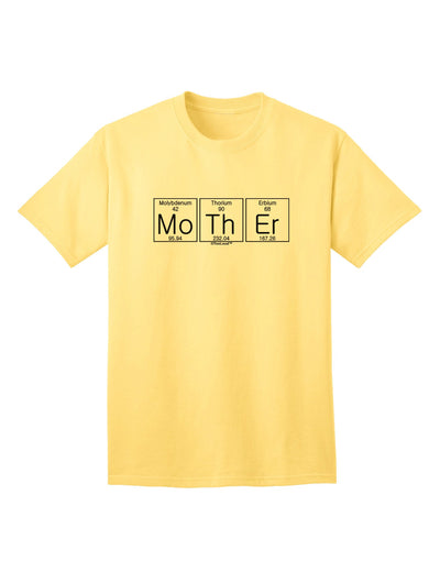 Mother - Periodic Table Adult T-Shirt-unisex t-shirt-TooLoud-Yellow-Small-Davson Sales