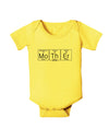 Mother - Periodic Table Baby Romper Bodysuit-Baby Romper-TooLoud-Yellow-06-Months-Davson Sales