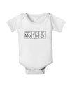 Mother - Periodic Table Baby Romper Bodysuit-Baby Romper-TooLoud-White-06-Months-Davson Sales