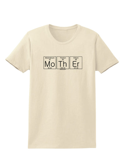 Mother - Periodic Table Womens T-Shirt-Womens T-Shirt-TooLoud-Natural-X-Small-Davson Sales