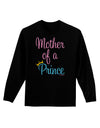 Mother of a Prince - Matching Mom and Son Design Adult Long Sleeve Dark T-Shirt by TooLoud-TooLoud-Black-Small-Davson Sales