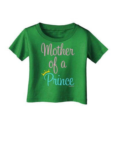 Mother of a Prince - Matching Mom and Son Design Infant T-Shirt Dark by TooLoud-Infant T-Shirt-TooLoud-Clover-Green-06-Months-Davson Sales