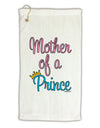 Mother of a Prince - Matching Mom and Son Design Micro Terry Gromet Golf Towel 16 x 25 inch by TooLoud-Golf Towel-TooLoud-White-Davson Sales