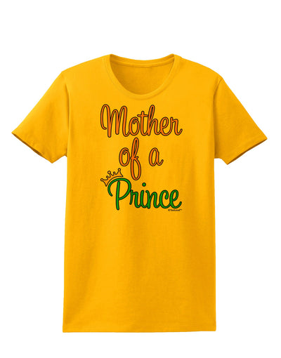 Mother of a Prince - Matching Mom and Son Design Womens T-Shirt by TooLoud-Womens T-Shirt-TooLoud-Gold-X-Small-Davson Sales