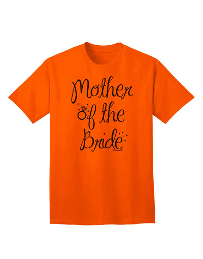 Mother of the Bride - Diamond Adult T-Shirt-Mens T-Shirt-TooLoud-Orange-Small-Davson Sales