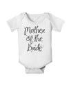 Mother of the Bride - Diamond Baby Romper Bodysuit-Baby Romper-TooLoud-White-06-Months-Davson Sales