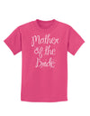 Mother of the Bride - Diamond Childrens Dark T-Shirt-Childrens T-Shirt-TooLoud-Sangria-X-Small-Davson Sales